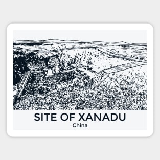 Site of Xanadu - China Magnet